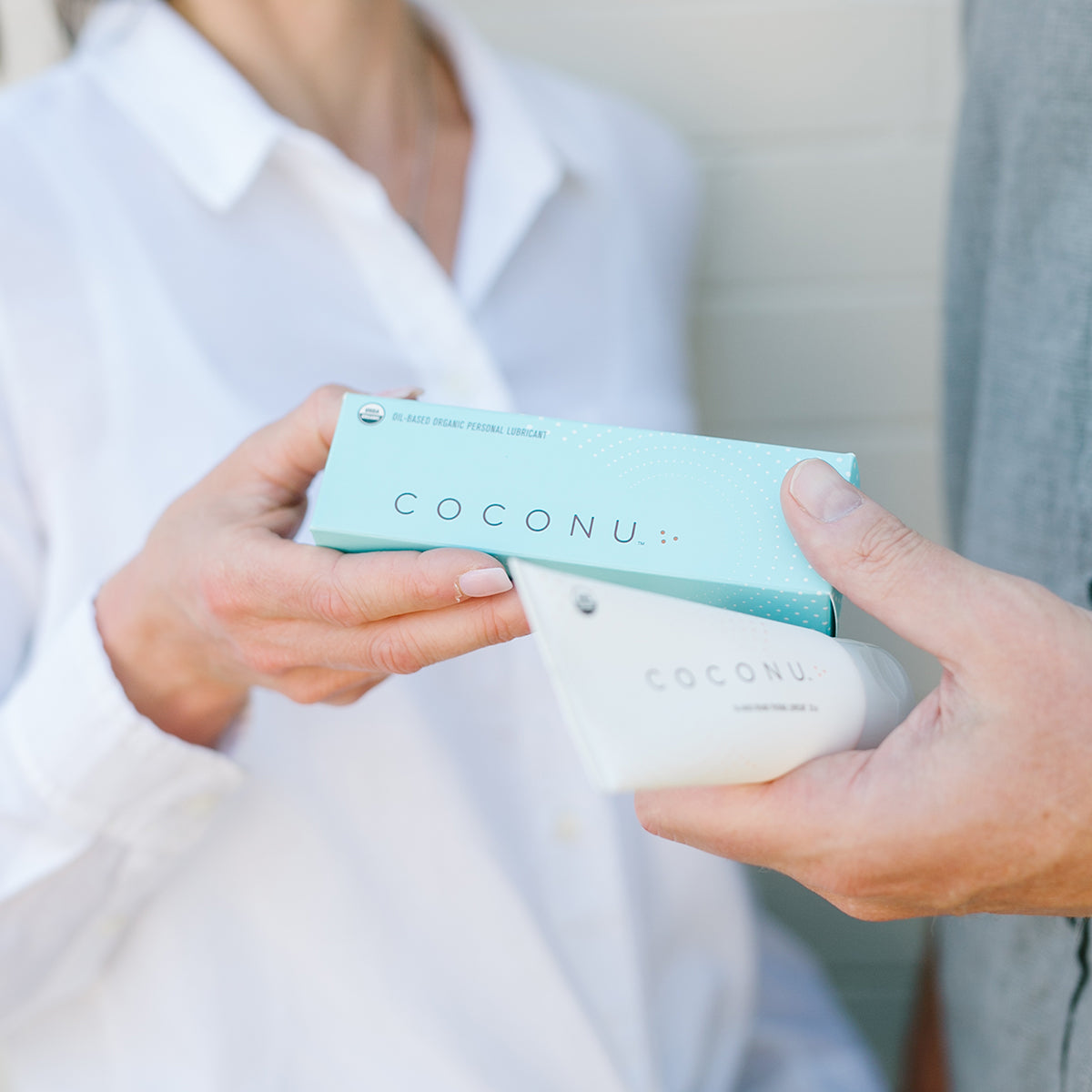 Coconu Oil-Based Organic Personal Lubricant 3 oz.-1