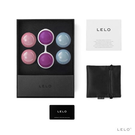 LELO BEADS Plus Kegel Balls Set Blue/Pink/Purple-0