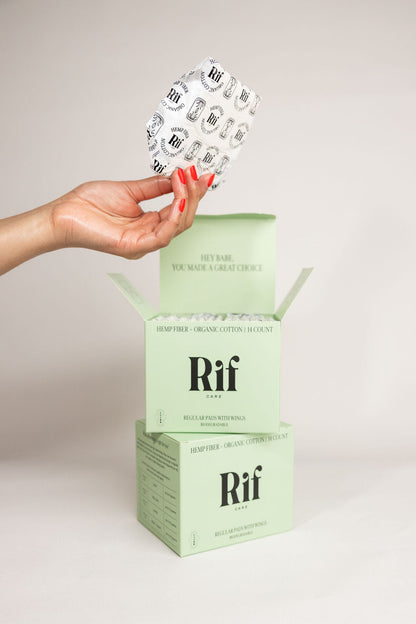 Organic Pads with Wings - Regular Absorbency-5