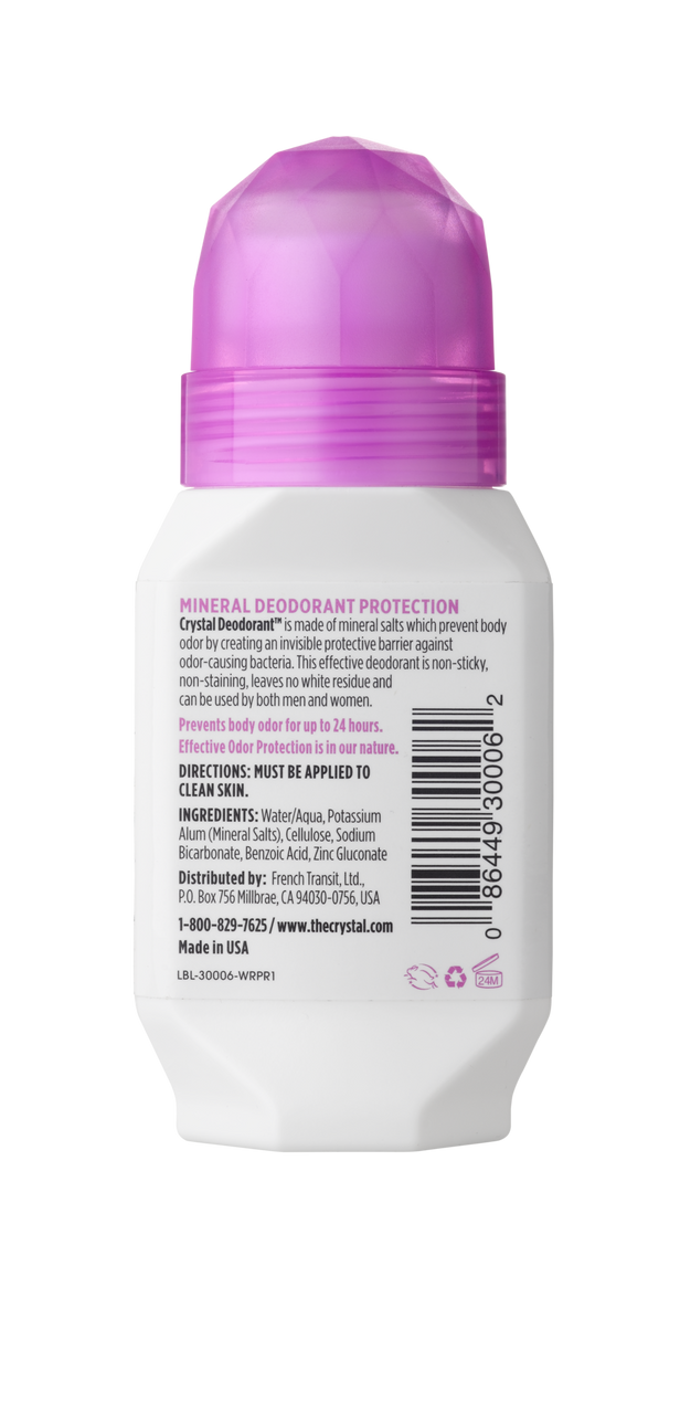 Crystal Deodorant Crystal Body Roll-On Deodorant (1x2.25 Oz)-5
